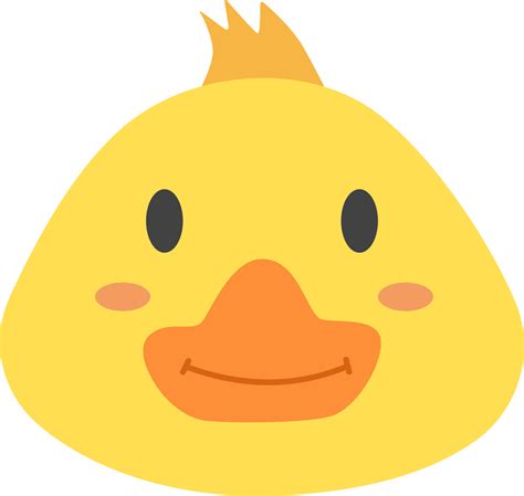 duck cartoon face